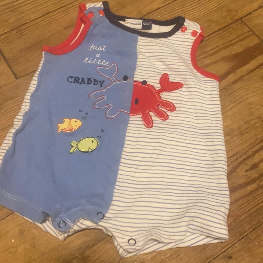 3 month romper